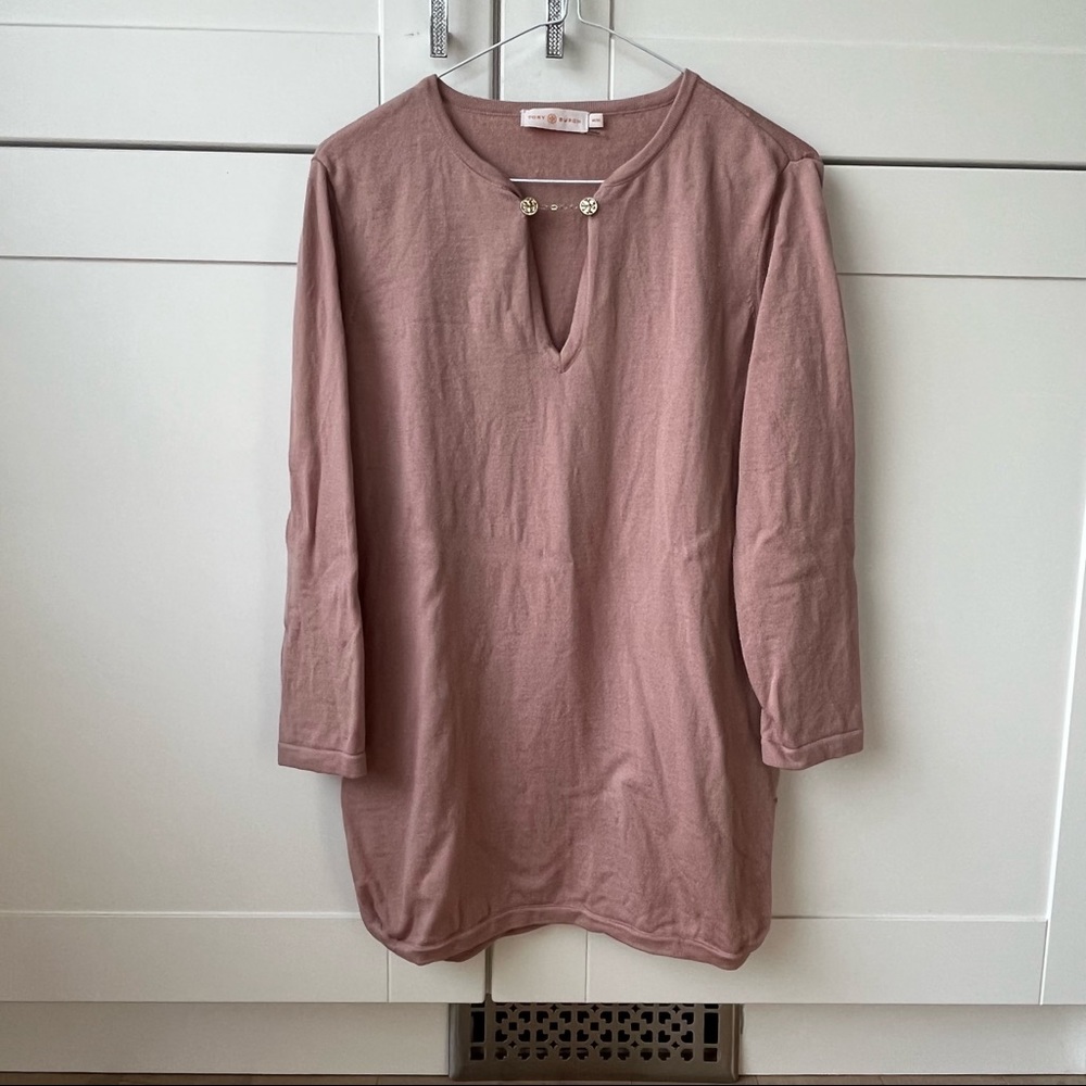 Tory Burch Blush Tunic in M